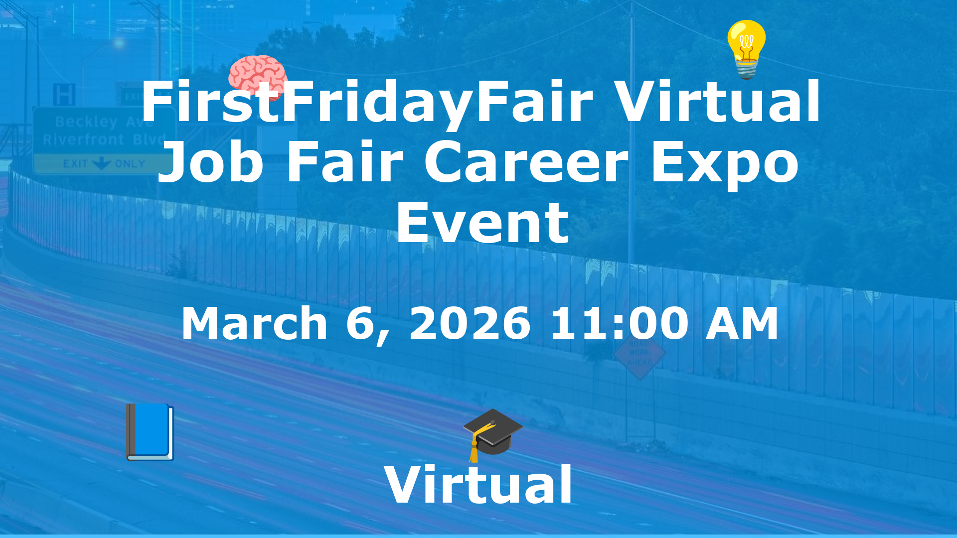 FirstFridayFair Virtual Job Fair Career Expo Event event image